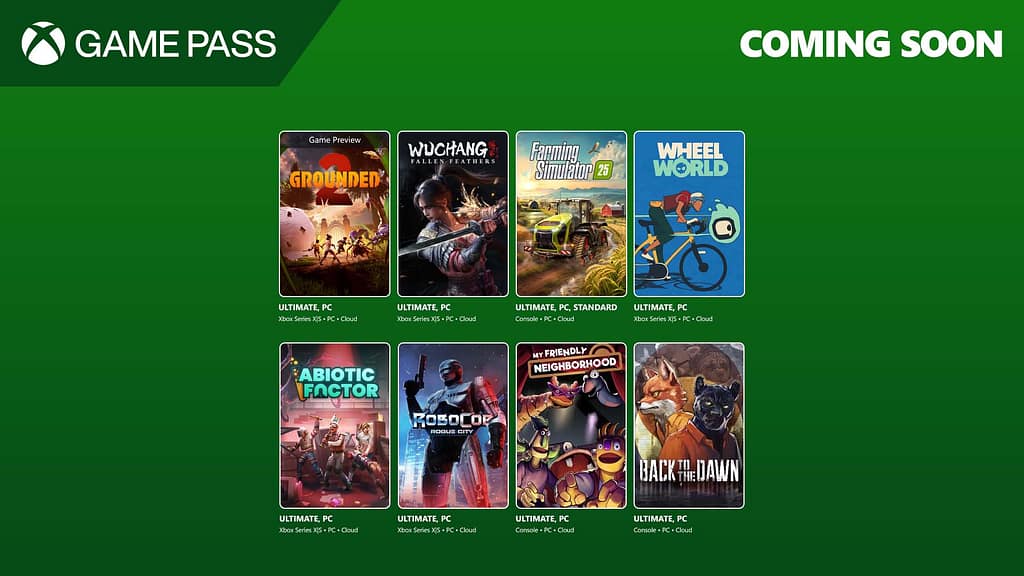 شركة Xbox تعلن عن الدفعة الثانية من ألعاب Game Pass لشهر يوليو 2025 2 XBOX GamePass Announcement 16x9 7.15.2025 EN US e3c82348a32454da1631