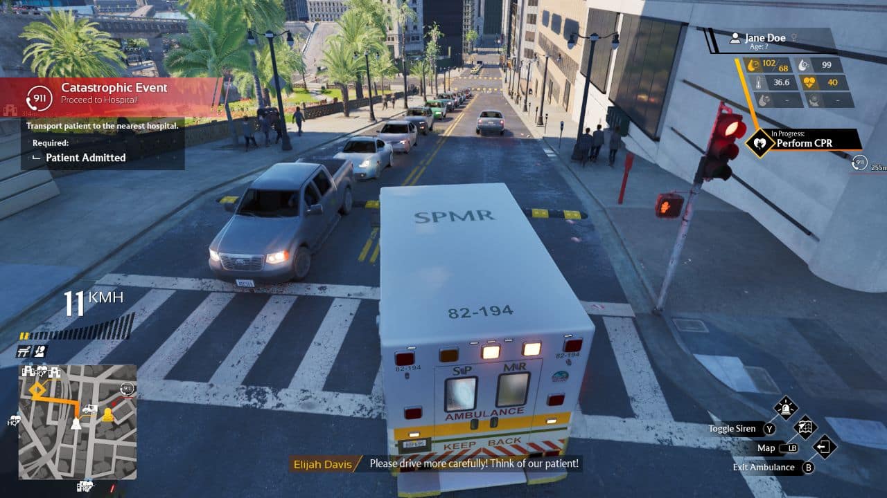 مراجعة Ambulance Life A Paramedic Simulator 3
