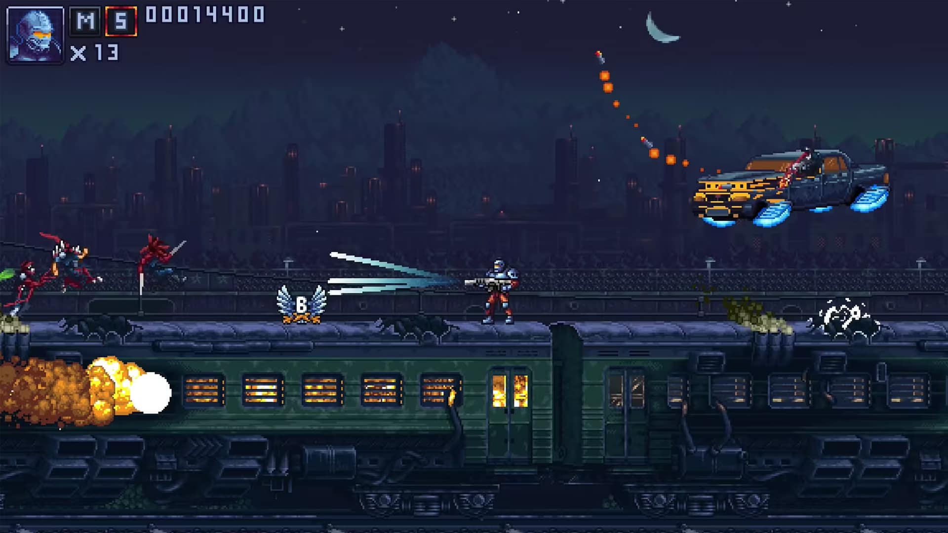 مراجعة لعبة IRON MEAT: تجربة قتالية كلاسيكية بلمسة مستقبلية مرعبة 3