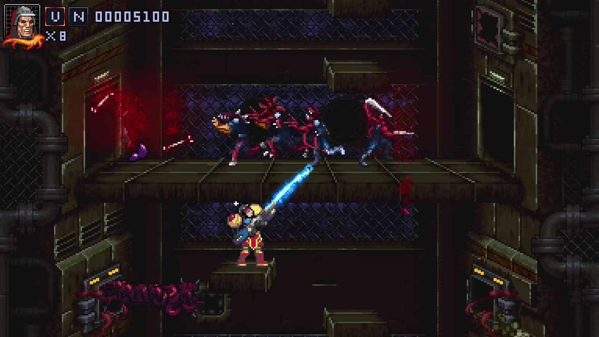 مراجعة لعبة IRON MEAT: تجربة قتالية كلاسيكية بلمسة مستقبلية مرعبة 2