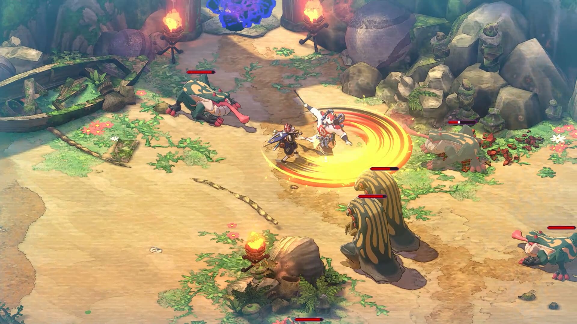 مراجعة Towa and the Guardians of the Sacred Tree 4