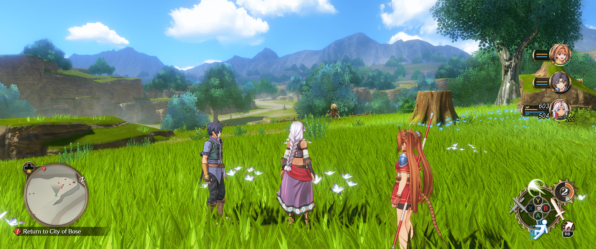 مراجعة Trails in the Sky 1st Chapter 2