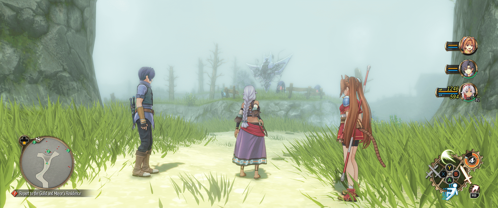 مراجعة Trails in the Sky 1st Chapter 7