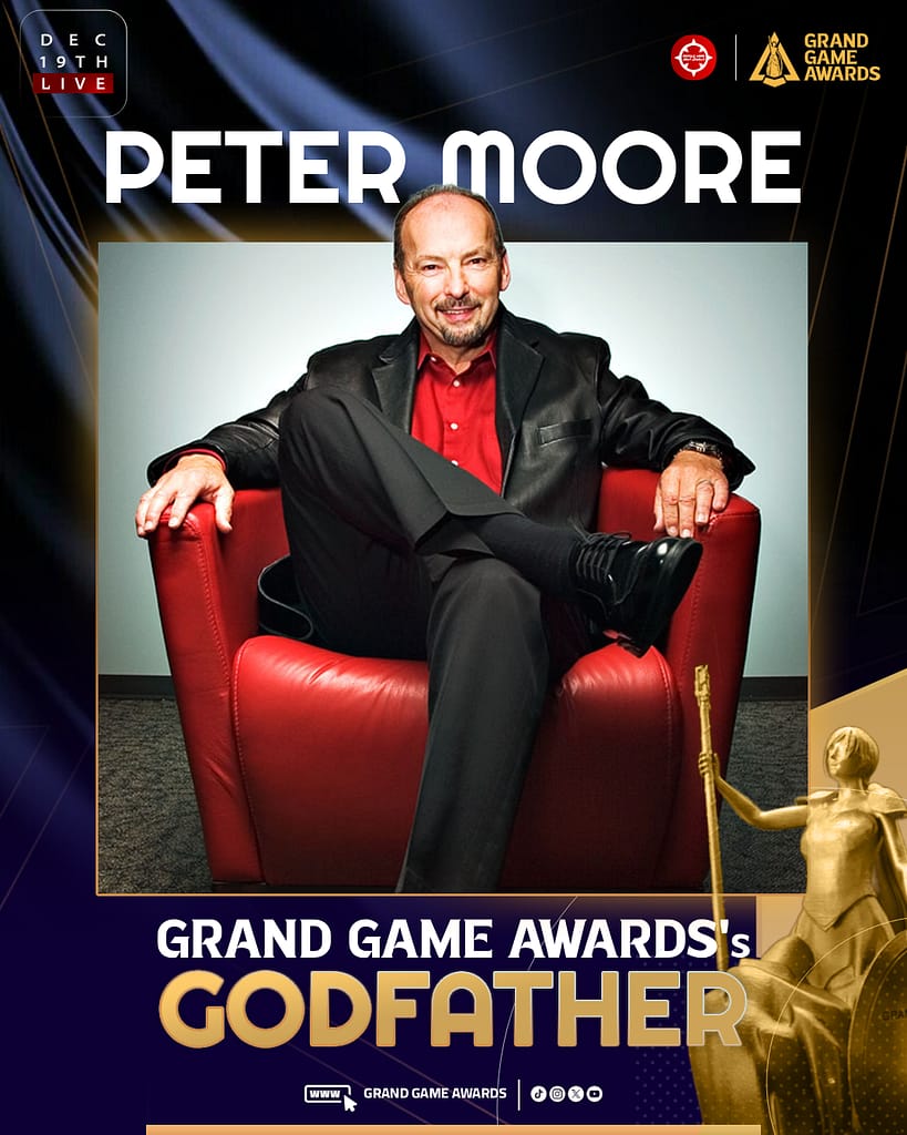 أسطورة Xbox “بيتر مور” يُعيَن أبًا روحيًا لحفل Grand Game Awards 2025 2 Grand Game Awards 2025 Post Main 2